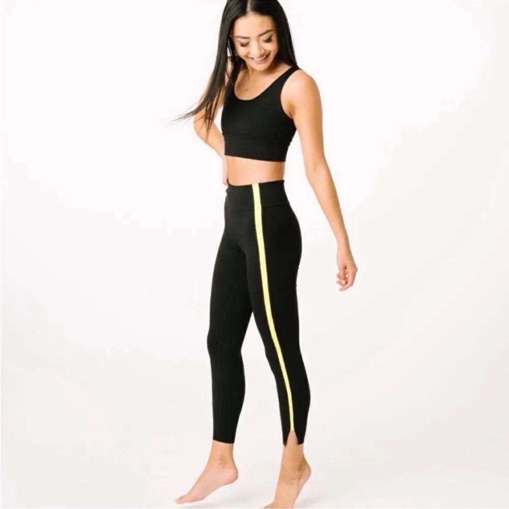 ZYIA LNT Neon Tape Leggings Size 2